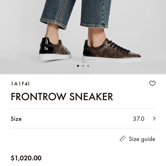 Louis Vuitton Front Row Sneaker - Brown Monogram - Picture 6 of 8